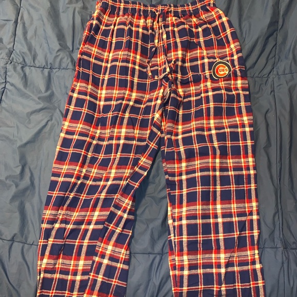 Chicago Cubs flannel pajama pants - Picture 1 of 3